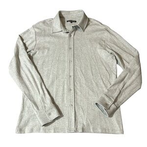 Slate & Stone Men’s Grey Button-down | Large